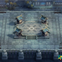 真彩擂台地图素材