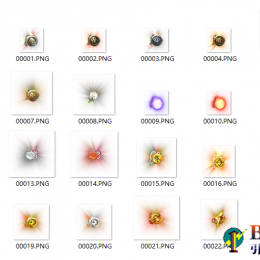 高清动态勋章PNG格式24组