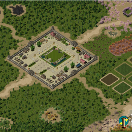 大型地图 天龙城