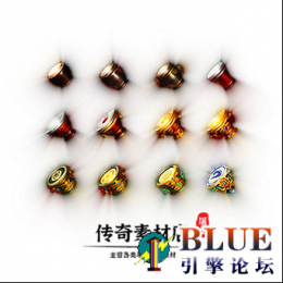 高清动态天擂鼓素材12组