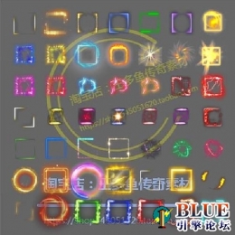 上百件UI首饰框