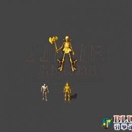 黄金骷髅/角色衣服/时装