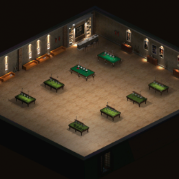 城市系列-台球室